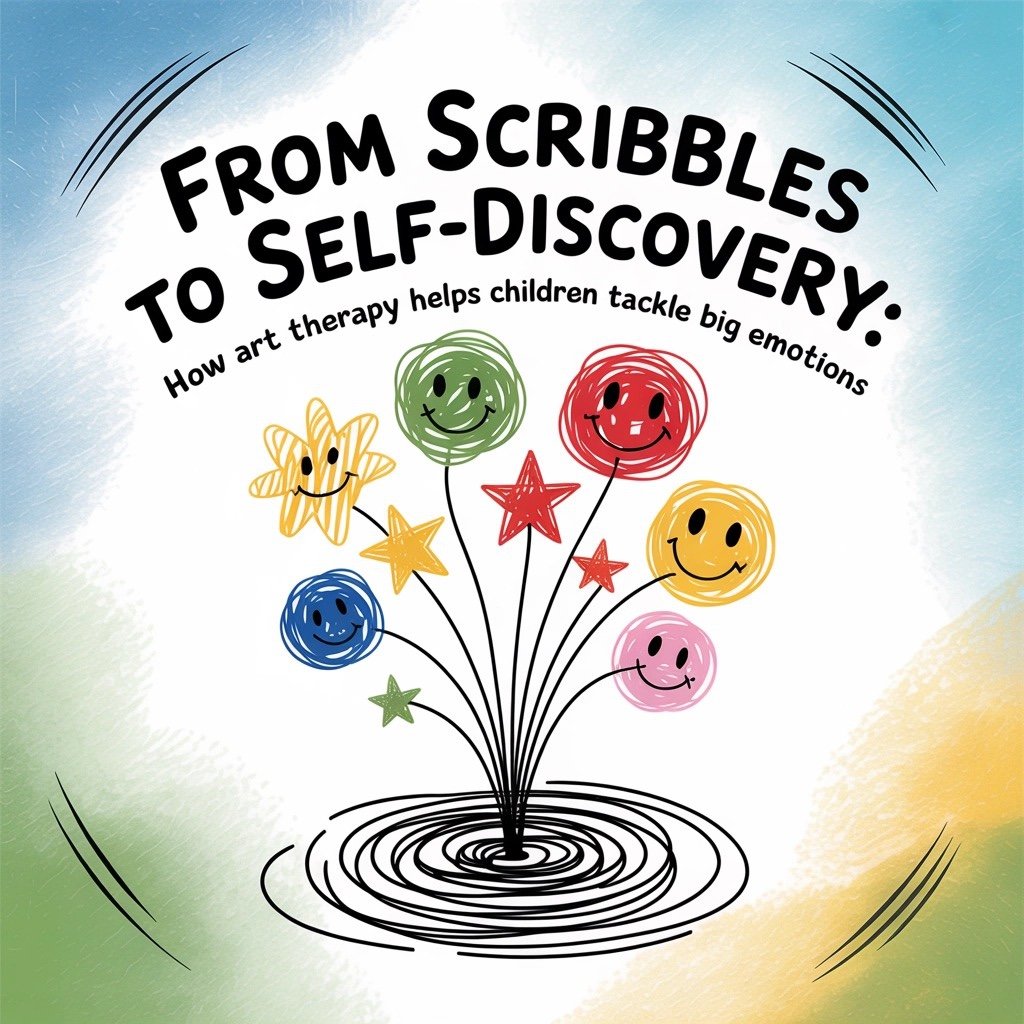 From scribbles to self-discovery — how art therapy helps children tackle big emotions