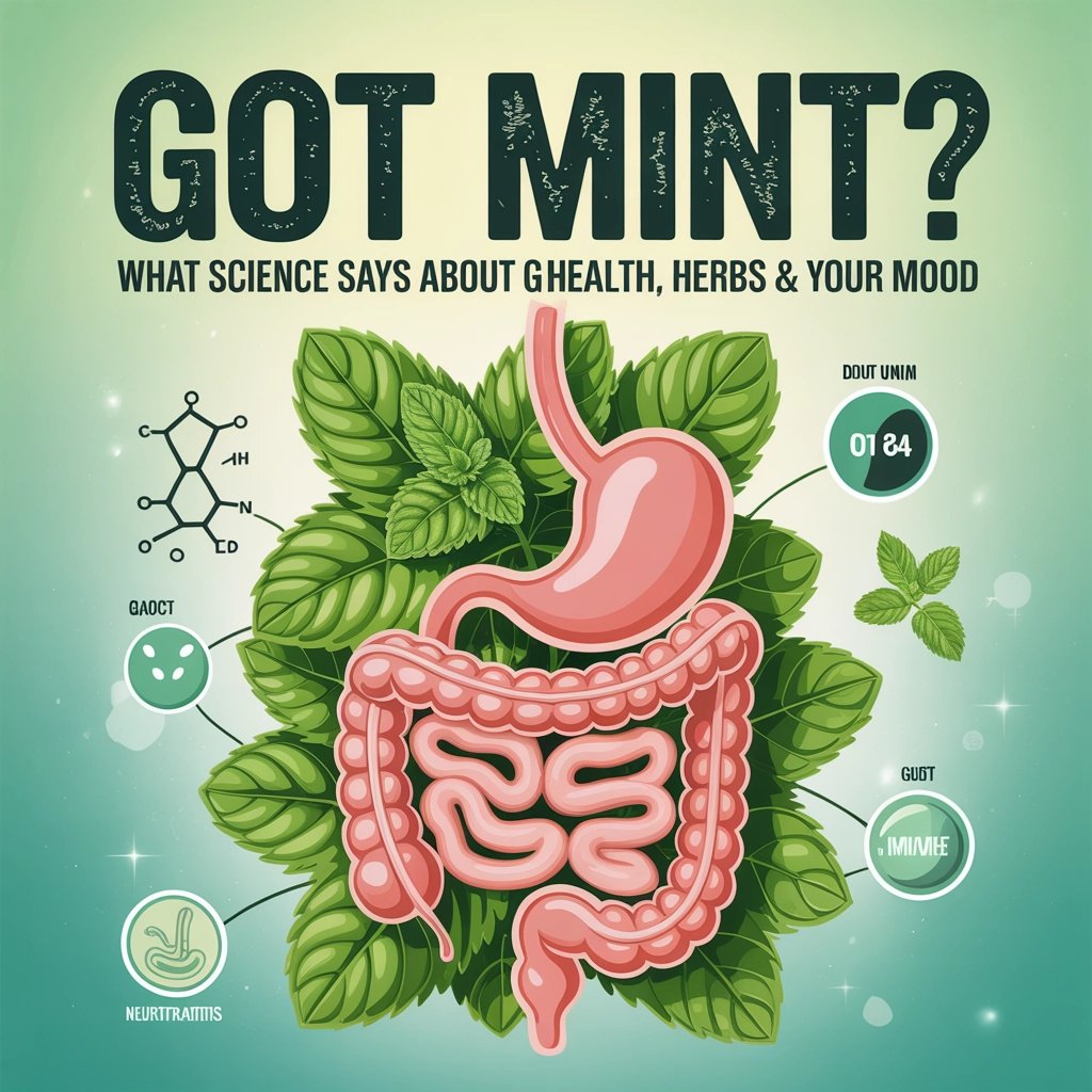 Got Mint? What science says about gut health, herbs and your mood